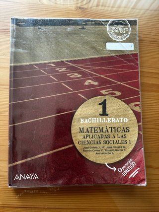 Matemáticas aplicadas a las Ciencias Sociales I