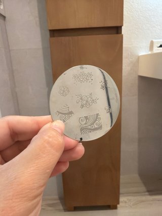6 Placas de Uñas con Diseños Variados