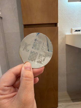 6 Placas de Uñas con Diseños Variados