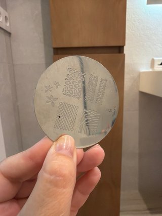 6 Placas de Uñas con Diseños Variados