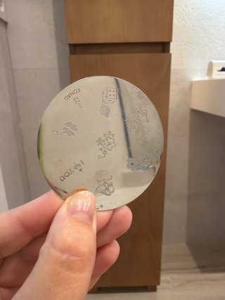 6 Placas de Uñas con Diseños Variados