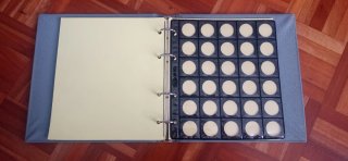 Álbumes para monedas Pardo