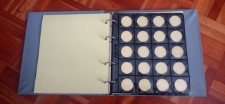 Álbumes para monedas Pardo