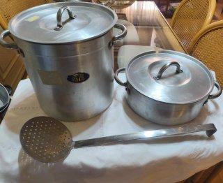 Lote menaje cocina gran tamaño