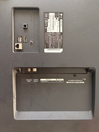 Smart TV LG 50UQ81006LB para piezas (Pantalla rota