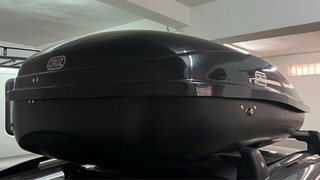 Cofre Techo Cruz Clan 450L Negro