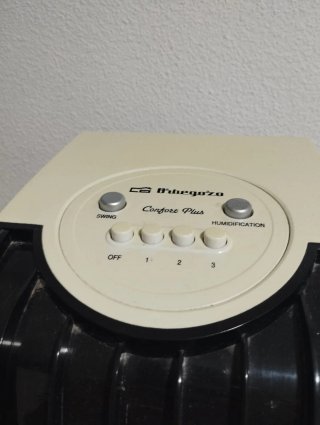Ventilador Comfort Plus con función humidificador