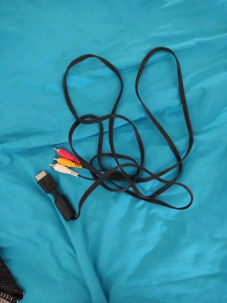 Cable PlayStation Sony RCA Antiguo