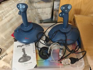 2 Joysticks Genius F-22X Vintage