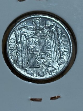 5 Céntimos Pta 1941 España MBC+ franco