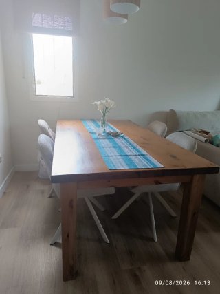 Mesa comedor madera maciza Recoger en Miami Platja