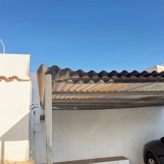 Tejadillo de chapa metálica
