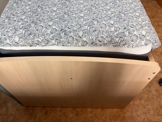 Cama nido de madera. Medidas 190x90.