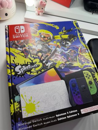 Nintendo Switch OLED Splatoon 3 Edición