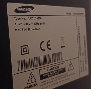 TV LED 32" Samsung UE32D5500 Full HD
