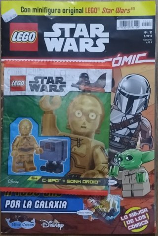 Revista Lego comic Star Wars con figura