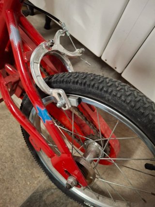 Bicicleta Infantil 16 Roja