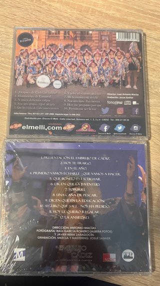 2 CDs Carnaval La Comparsa de La Cantera