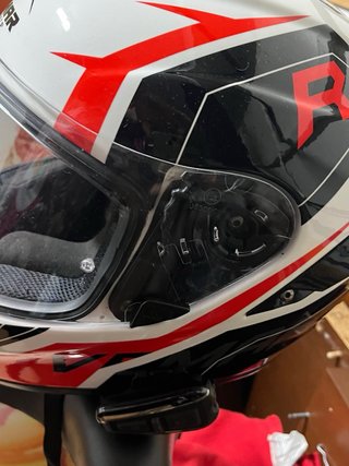 Casco Moto Vemar Talla S con intercomunicador.