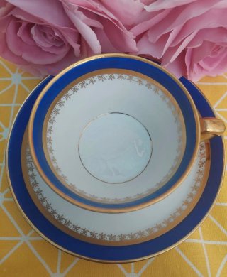 Taza+plato vintage