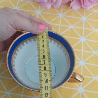 Taza+plato vintage