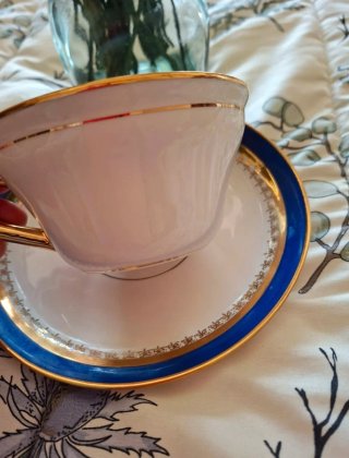 Taza+plato vintage