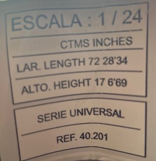 Submarino Ictíneo II 1:24 Kit Madera
