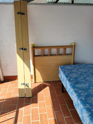 Cama individual 90cm con colchón