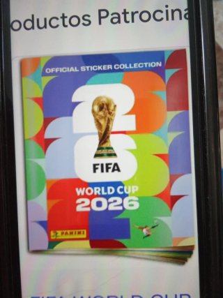 Álbum Oficial Colección Stickers Mundial FIFA 2026