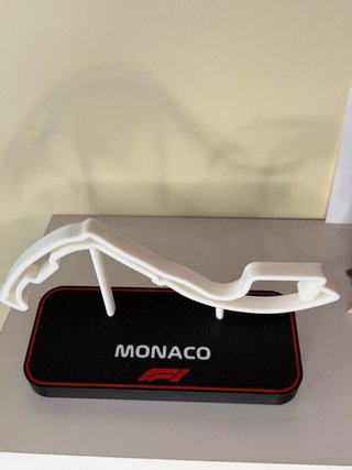 Modellino Circuito Monaco F1