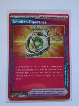 Carta Pokémon Amuleto Esperanza 162/191