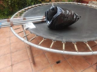 Cama elástica para niños