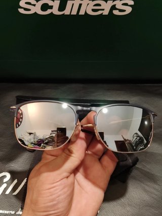 Gafas de Sol Persol Azul y Dorado
