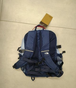 Zaino The North Face blu e bianco