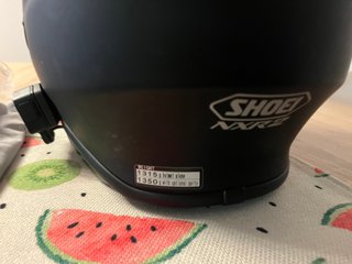 Casco Shoei NXR2 Negro Mate XS