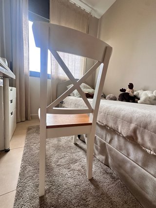 Silla Rosentorp Ikea Madera Blanca