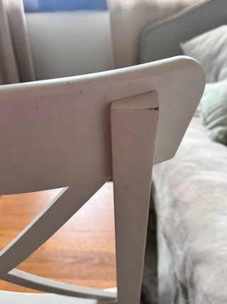 Silla Rosentorp Ikea Madera Blanca