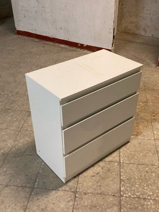 Cajonera IKEA Malm 3 cajones blanca