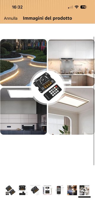 2 Dimmer per LED DC5-24V 30A con Telecomando