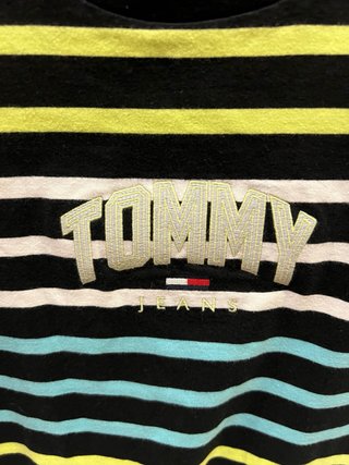 T-shirt Tommy Jeans a righe