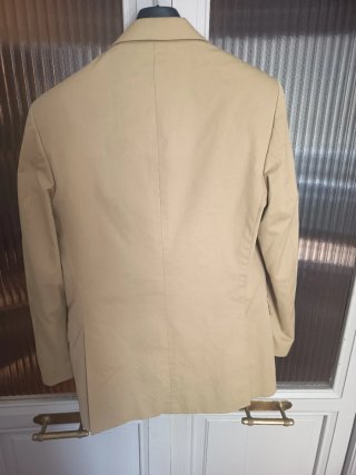 Traje Emidio Tucci Beige Talla M y pantalón una 42