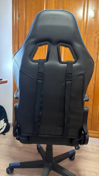 Silla Gaming Tempest Negra y Azul