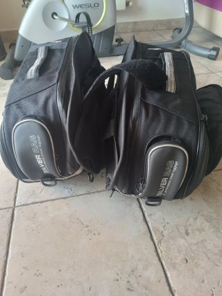 Borse laterali moto Givi Silverbag