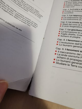 Libro "La Terra nello spazio e nel tempo"