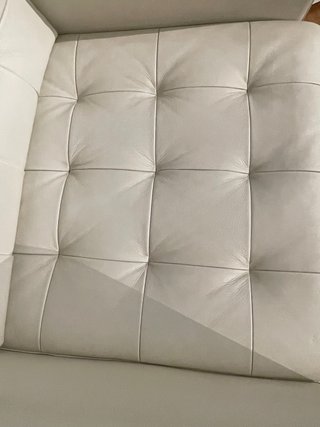 Poltrona IKEA Landskrona in pelle beige