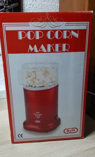 Máquina de Palomitas Roja BJM