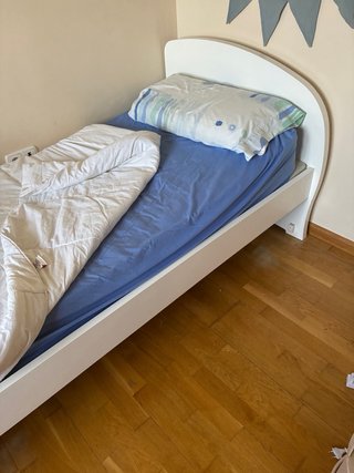 Cama nido 1.90 lacada en blanco