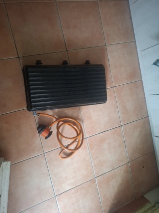 Cocina de gas portátil 3 fuegos