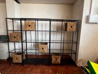 Estantería Ikea Vittsjö 2 módulos de 2 y 1 de 1.