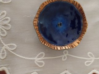 Portavelas Cerámica esmaltada